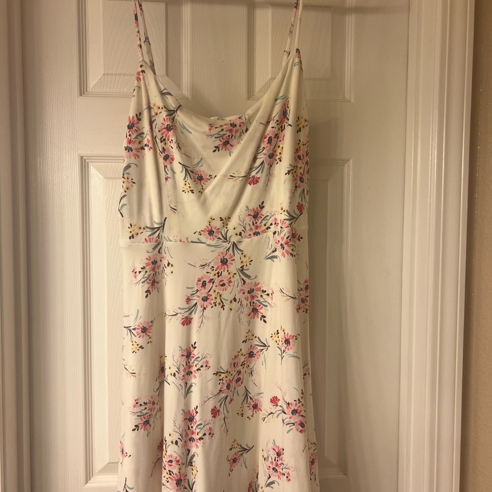 Floral Spaghetti Strap Dress